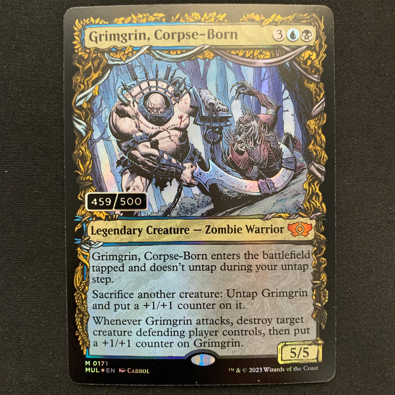 [FOIL] Grimgrin, Corpse-Born (Serial Number) - Multiverse Legends - NM, 459/500