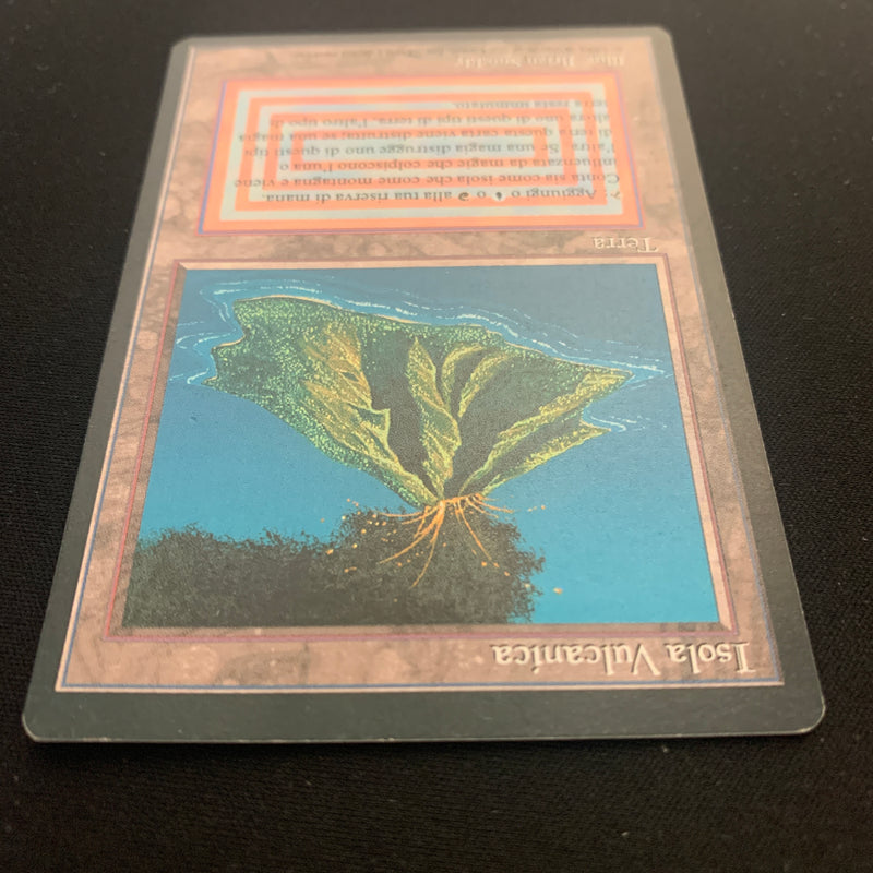 Volcanic Island - Foreign Black Bordered - Italian