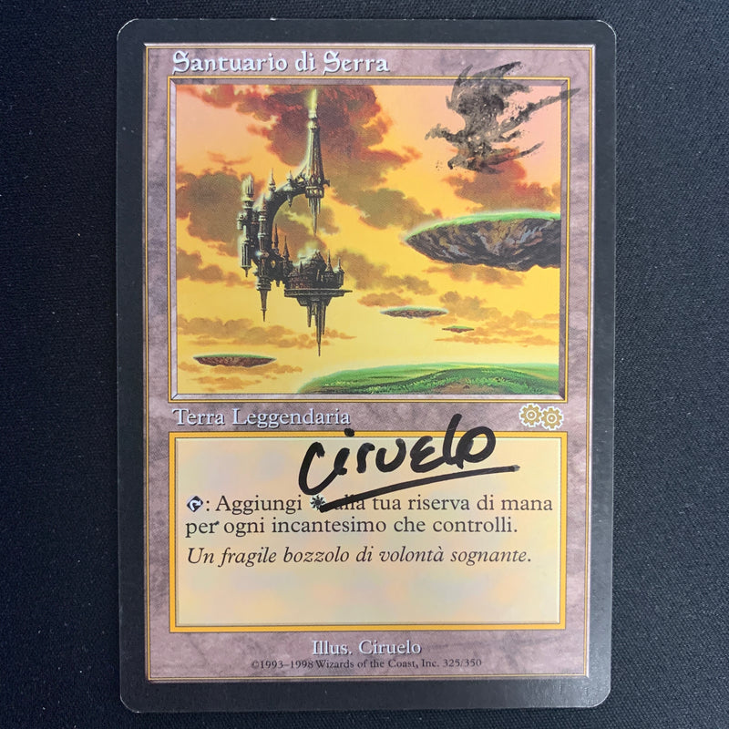 Serra's Sanctum - Urza's Saga - Italian