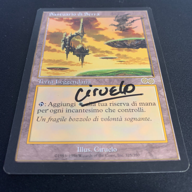 Serra's Sanctum - Urza's Saga - Italian