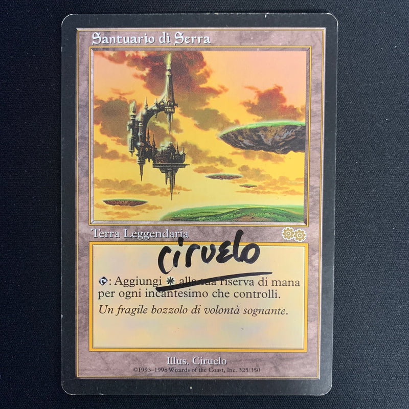 Serra's Sanctum - Urza's Saga - Italian