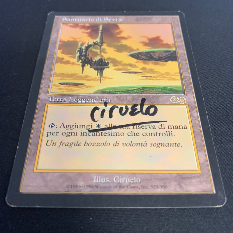 Serra's Sanctum - Urza's Saga - Italian