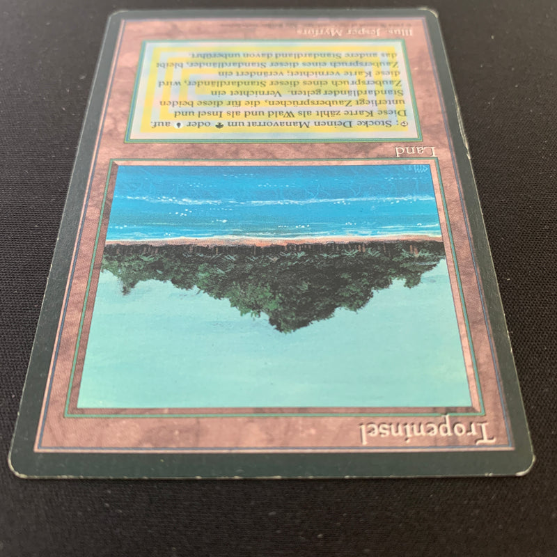 Tropical Island - Foreign Black Bordered - German