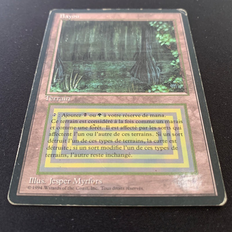 Bayou - Foreign Black Bordered - French