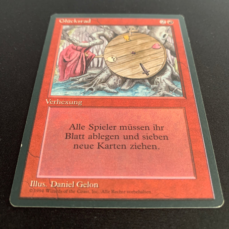 Wheel of Fortune - Foreign Black Bordered - German