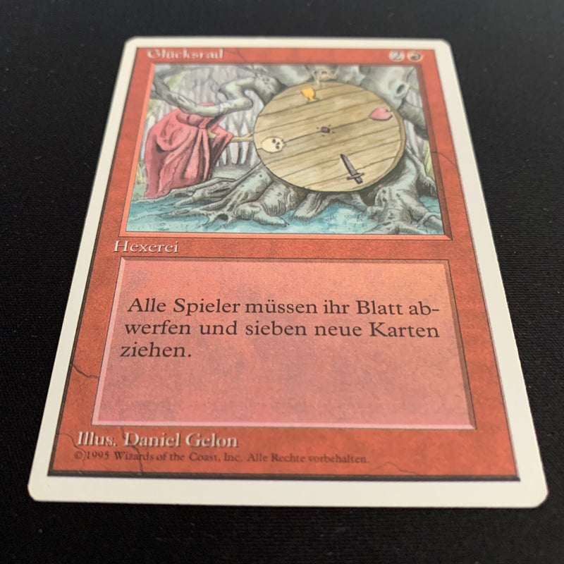 Wheel of Fortune - Foreign White Bordered - German