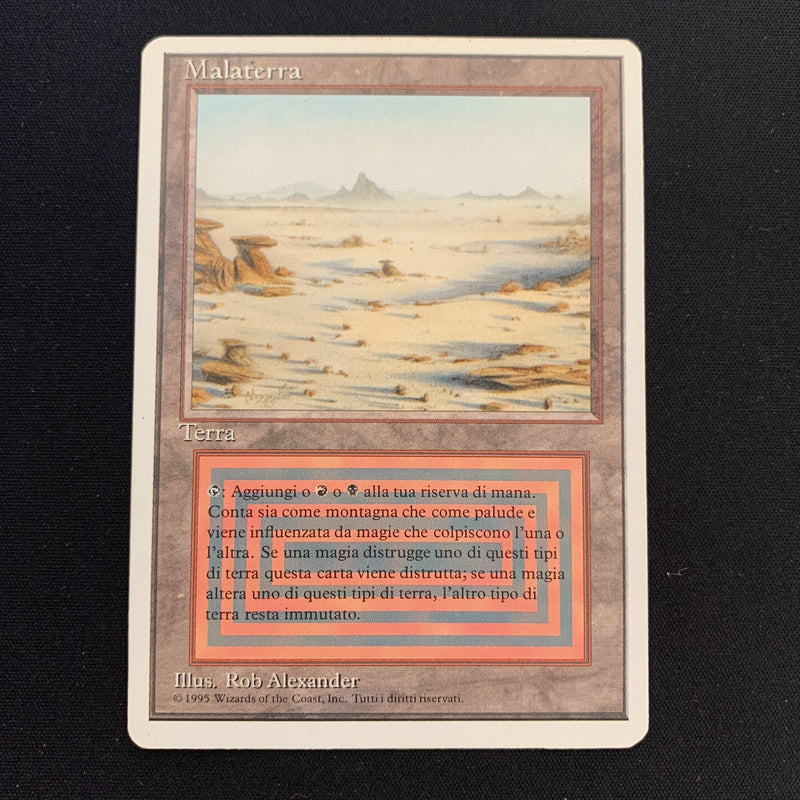 Badlands - Foreign White Bordered - Italian