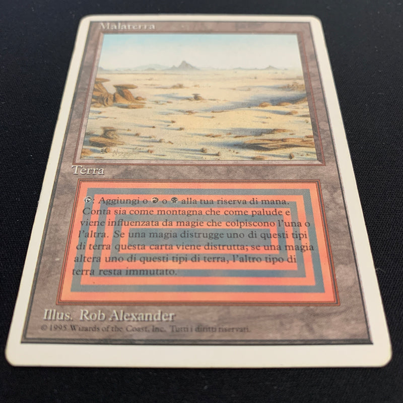 Badlands - Foreign White Bordered - Italian