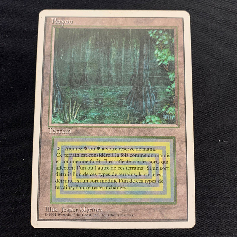 Bayou - Foreign White Bordered - French