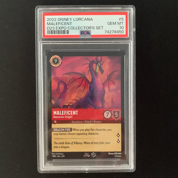 Maleficent - Monstrous Dragon - Promos - PSA 10