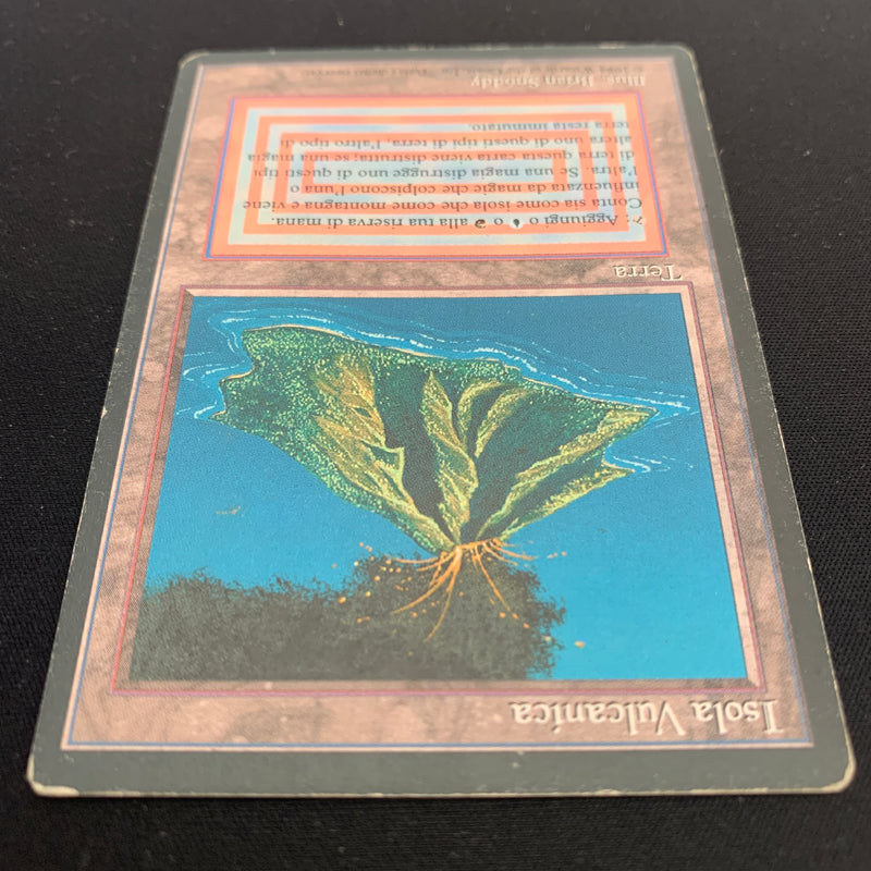 Volcanic Island - Foreign Black Bordered - Italian