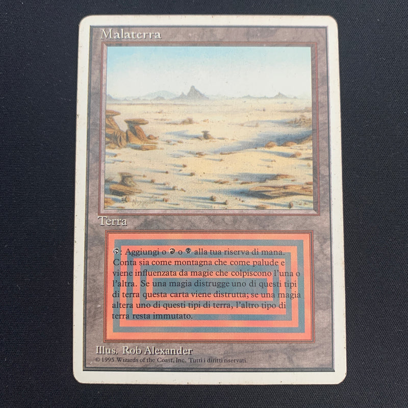 Badlands - Foreign White Bordered - Italian