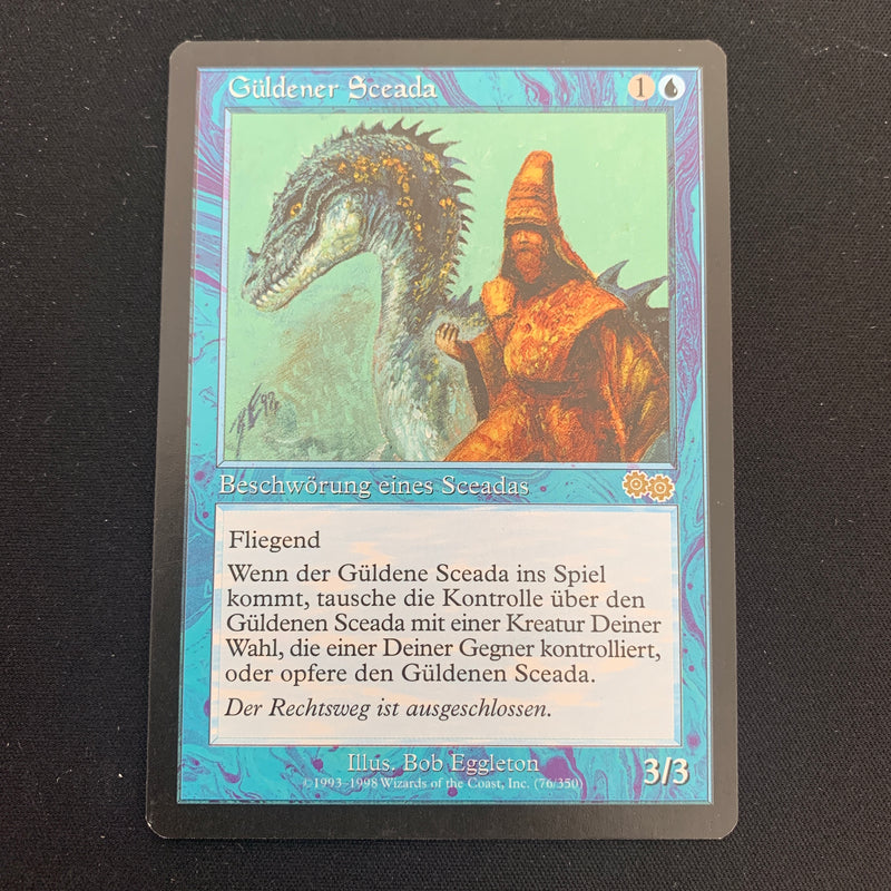 Gilded Drake - Urza's Saga - German