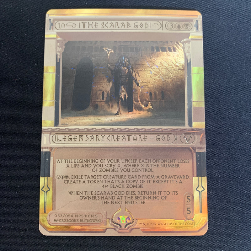 [FOIL] The Scarab God - Amonkhet Invocations - NM