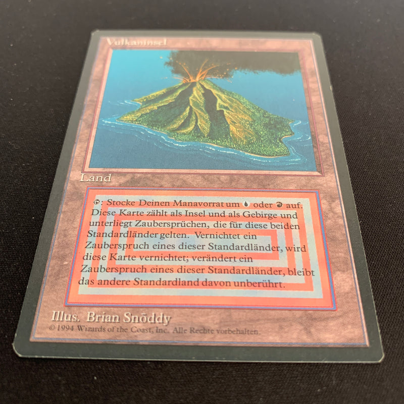 Volcanic Island - Foreign Black Bordered - German