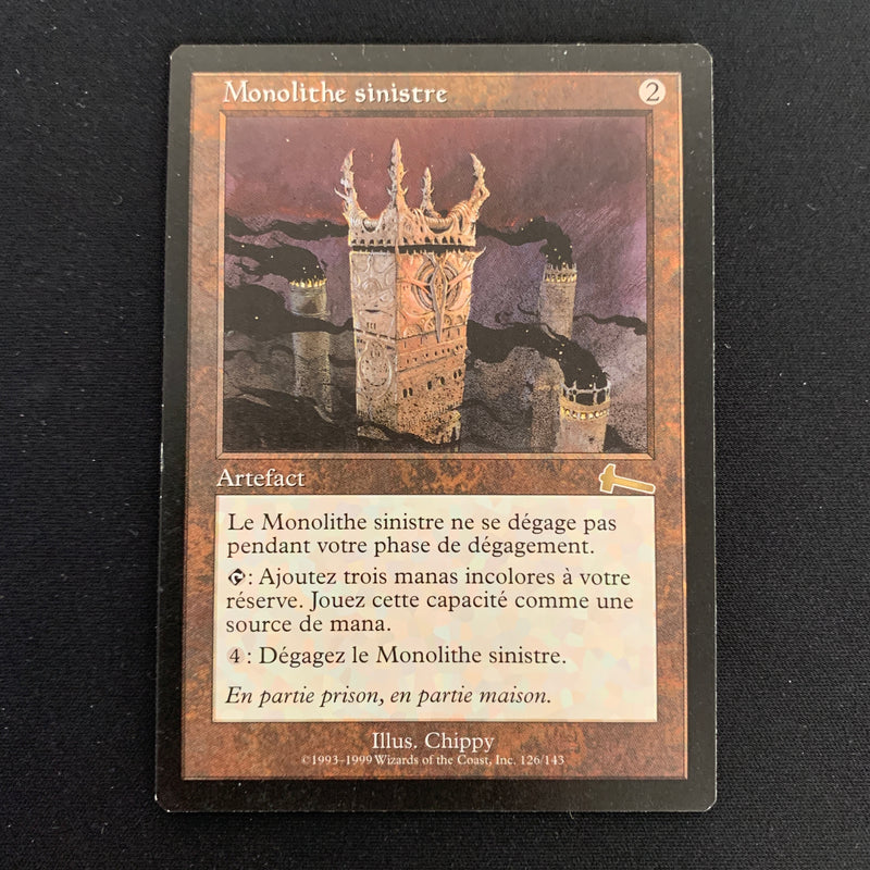 Grim Monolith - Urza's Legacy - French