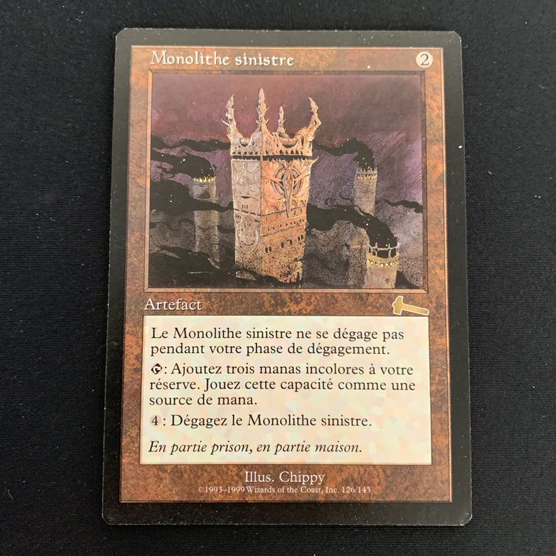 Grim Monolith - Urza's Legacy - French