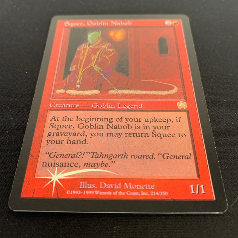 [FOIL] Squee, Goblin Nabob - Mercadian Masques - NM