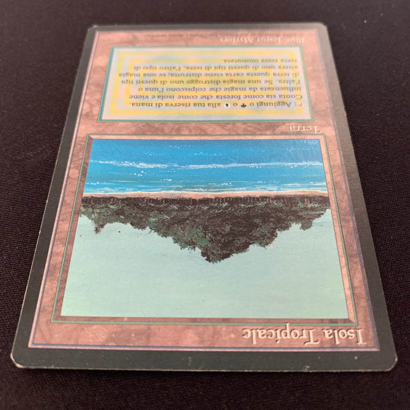 Tropical Island - Foreign Black Bordered - Italian