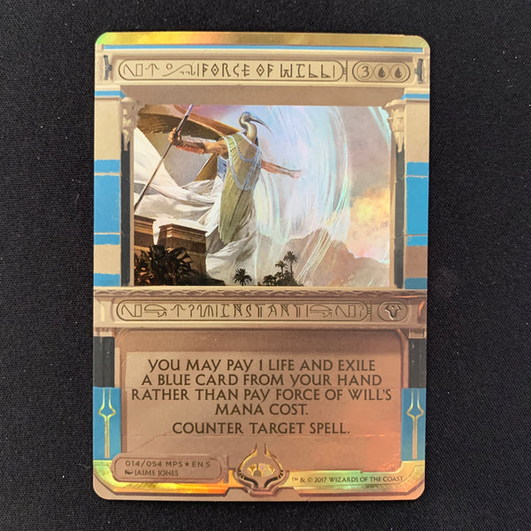 [FOIL] Force of Will - Amonkhet Invocations - EX