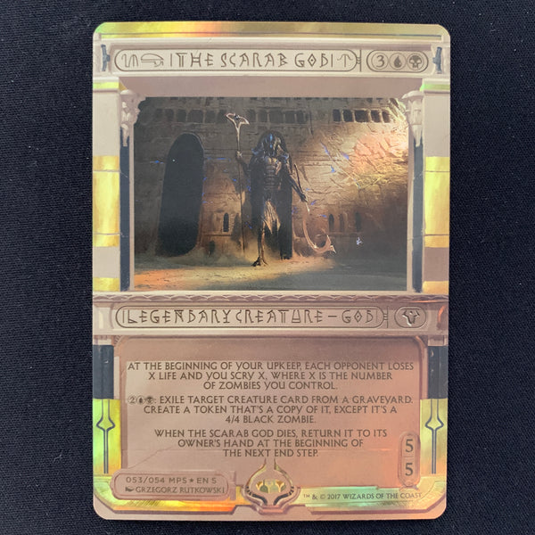 [FOIL] The Scarab God - Amonkhet Invocations - NM