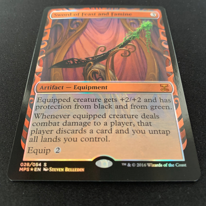 [FOIL] Sword of Feast and Famine - Kaladesh Inventions - NM