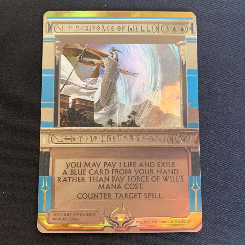 [FOIL] Force of Will - Amonkhet Invocations - EX