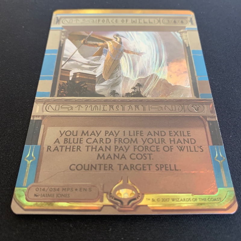 [FOIL] Force of Will - Amonkhet Invocations - EX