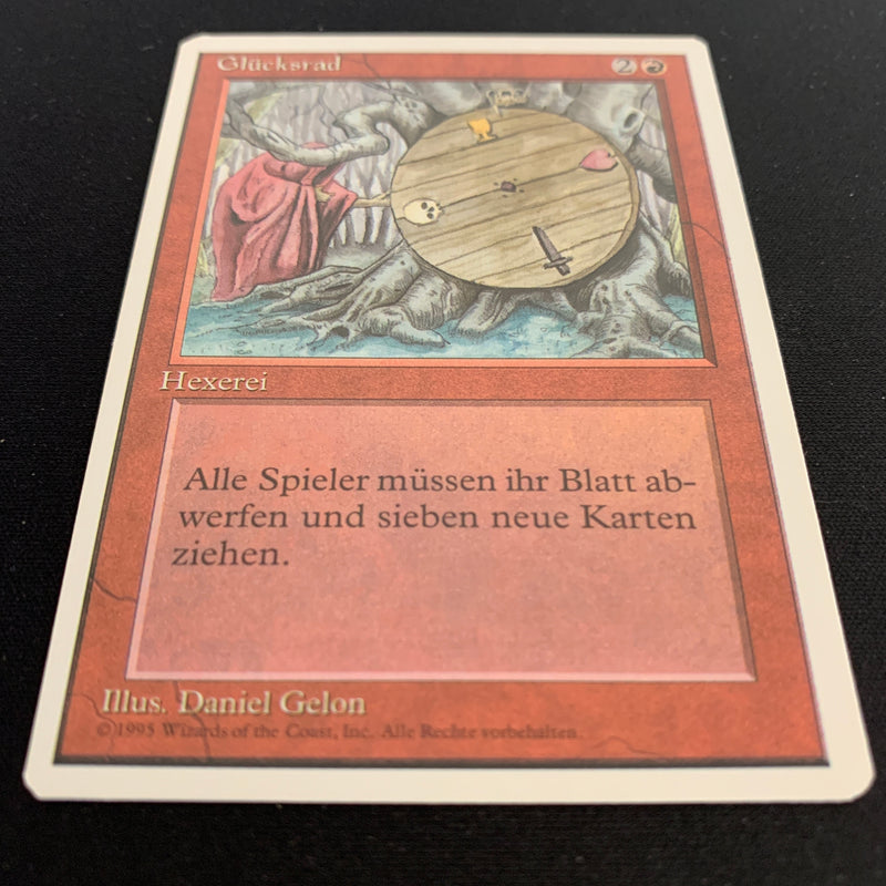 Wheel of Fortune - Foreign White Bordered - German