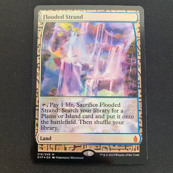 [FOIL] Flooded Strand - Zendikar Expeditions - EX