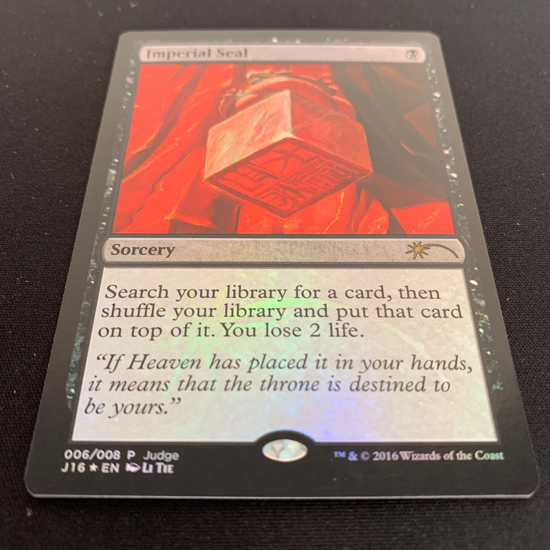 [FOIL] Imperial Seal - Judge Rewards Promos - NM