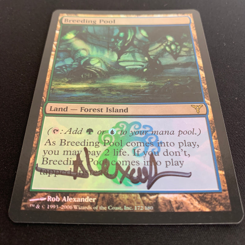 [FOIL] Breeding Pool - Dissension - GD, SIGNED