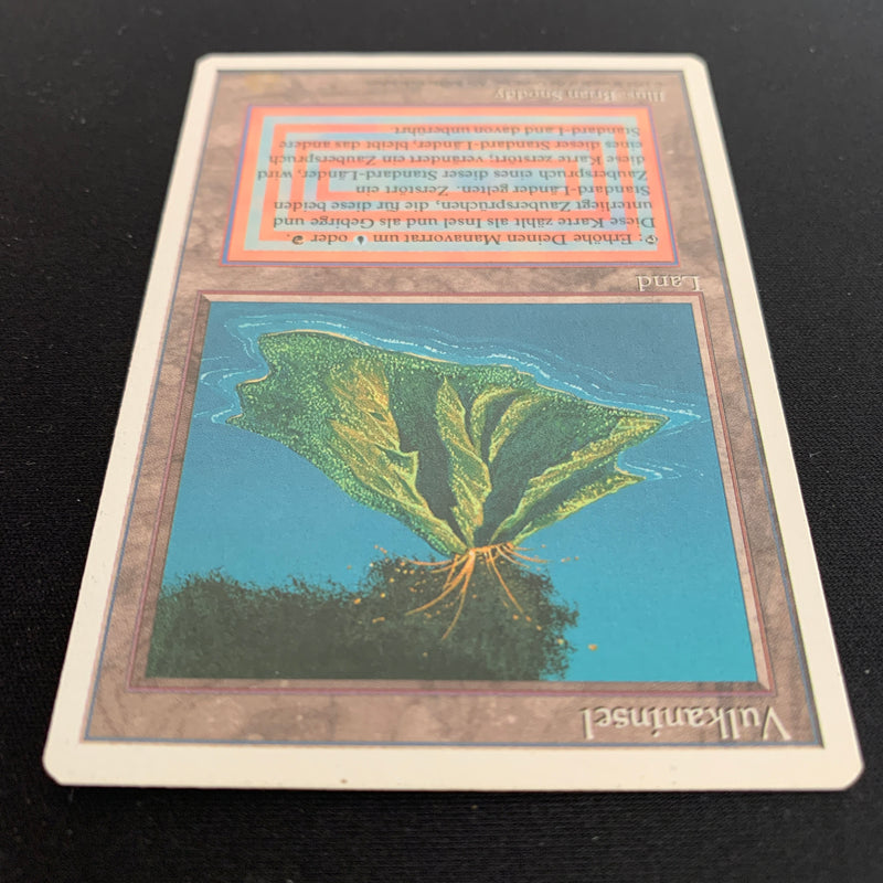 Volcanic Island - Foreign White Bordered - German