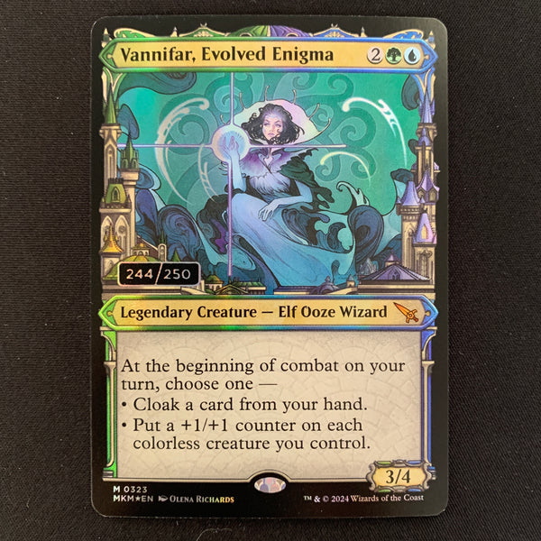 [FOIL] Vannifar, Evolved Enigma (Serial Number) - Murders at Karlov Manor: Extras - NM, 244/250