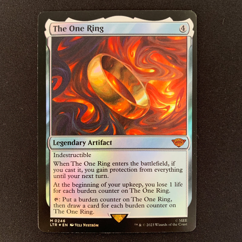 [FOIL] The One Ring - The Lord of the Rings: Tales of Middle-earth - NM