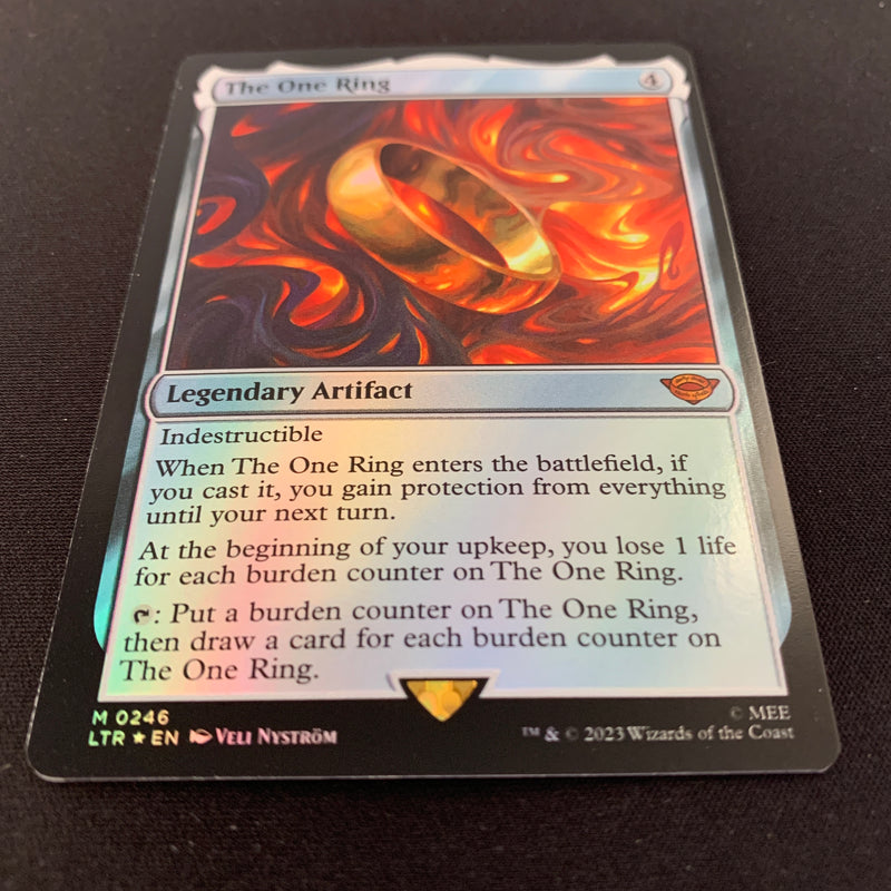 [FOIL] The One Ring - The Lord of the Rings: Tales of Middle-earth - NM