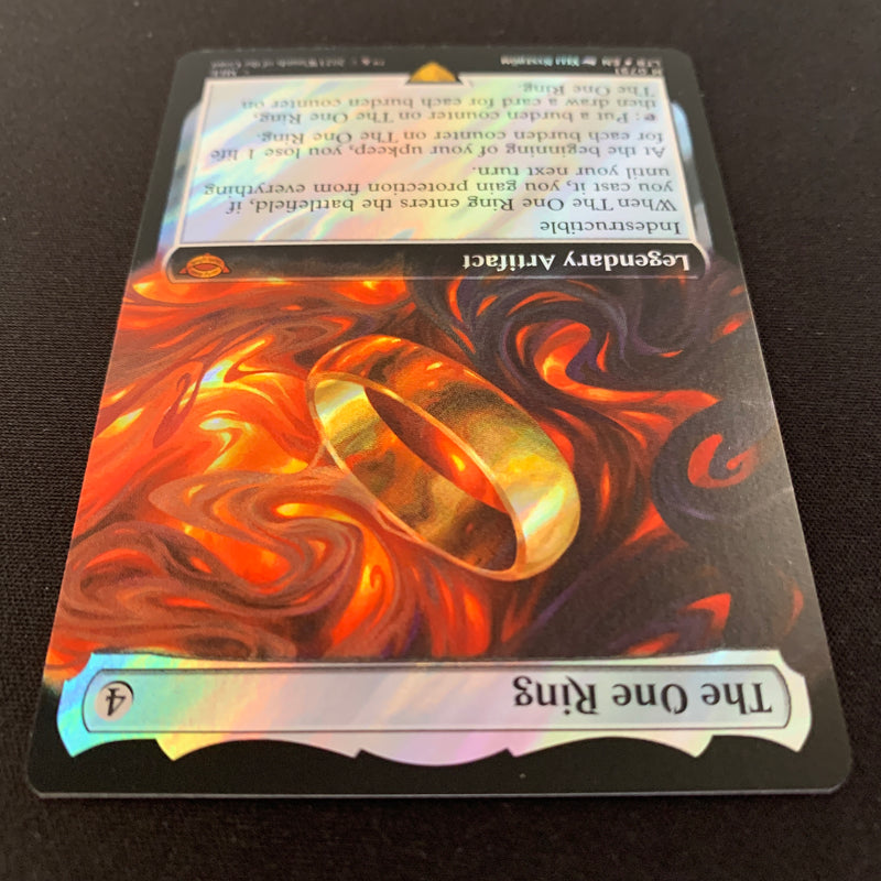 [FOIL] The One Ring (Surge Foil) - The Lord of the Rings: Tales of Middle-earth Holiday Release - NM