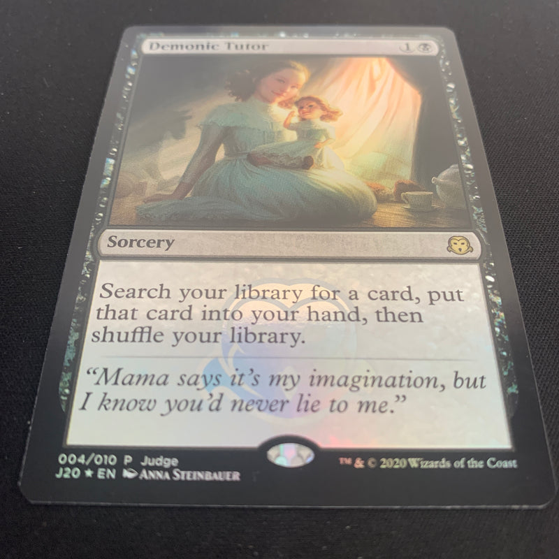 [FOIL] Demonic Tutor (J20) - Judge Rewards Promos - NM