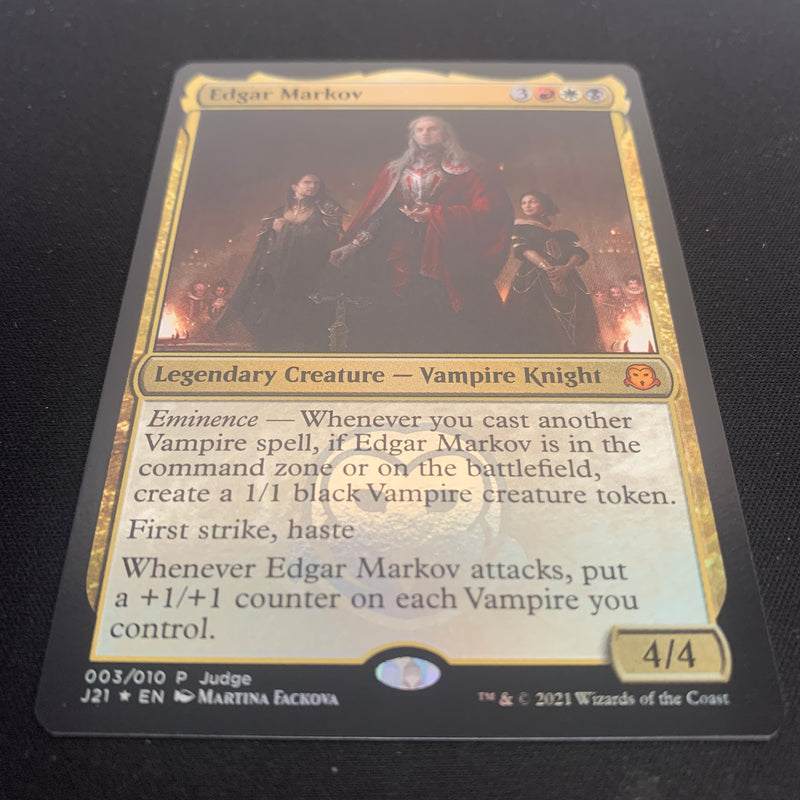 [FOIL] Edgar Markov - Judge Rewards Promos - NM