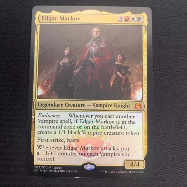 [FOIL] Edgar Markov - Judge Rewards Promos - NM