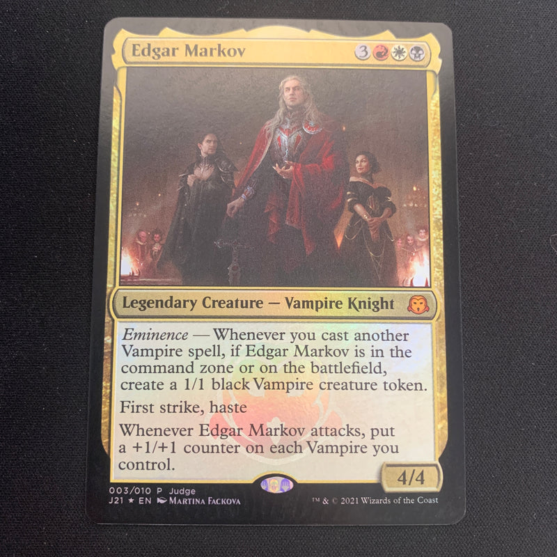 [FOIL] Edgar Markov - Judge Rewards Promos - EX