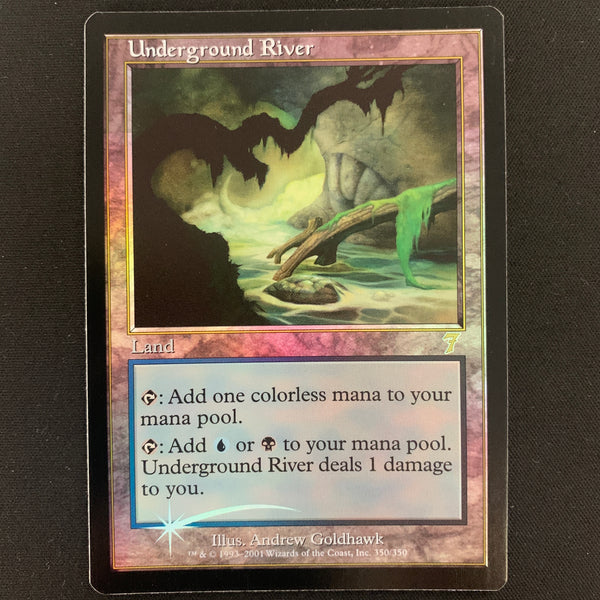 [FOIL] Underground River - Seventh Edition - NM