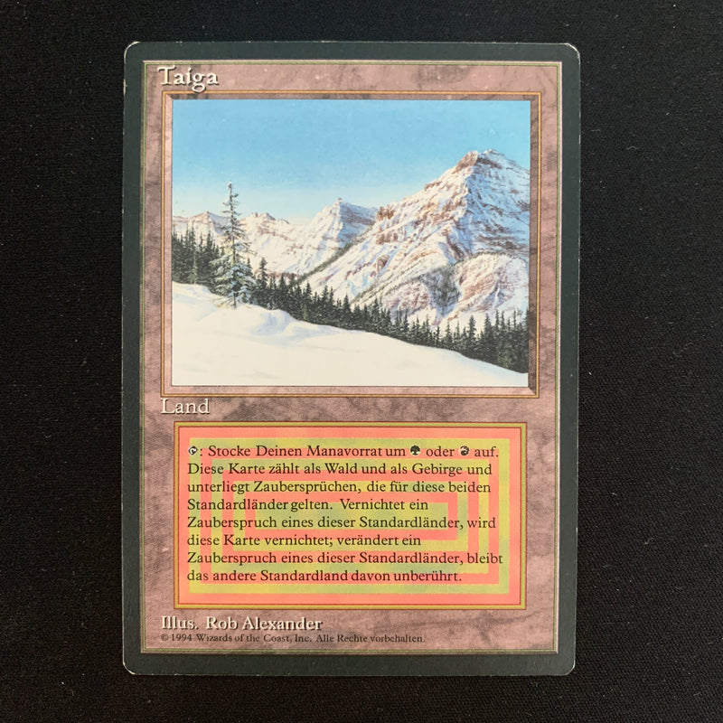 Taiga - Foreign Black Bordered - German