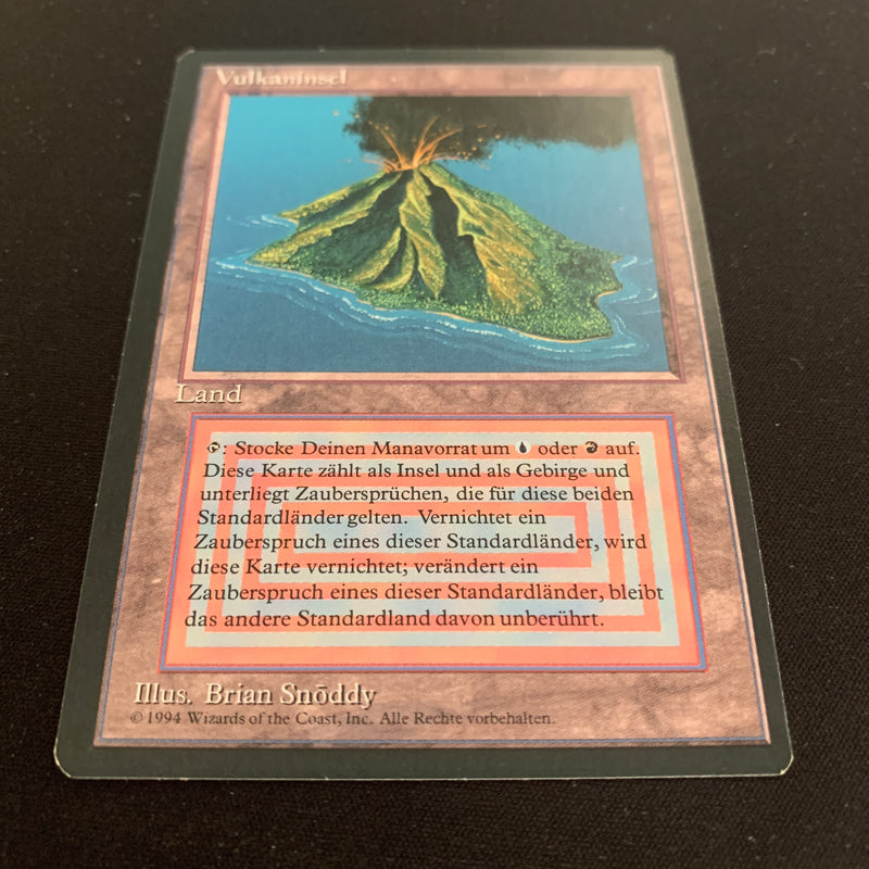 Volcanic Island - Foreign Black Bordered - German