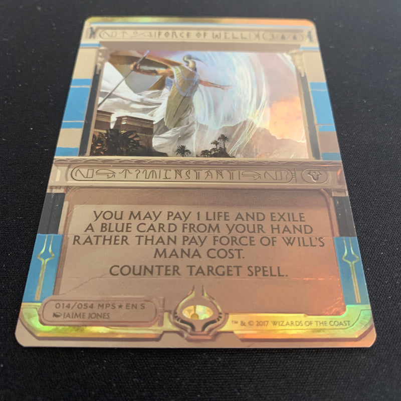 [FOIL] Force of Will - Amonkhet Invocations - NM