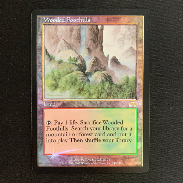 [FOIL] Wooded Foothills - Onslaught - GD