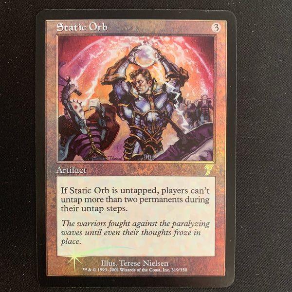 [FOIL] Static Orb - Seventh Edition - EX