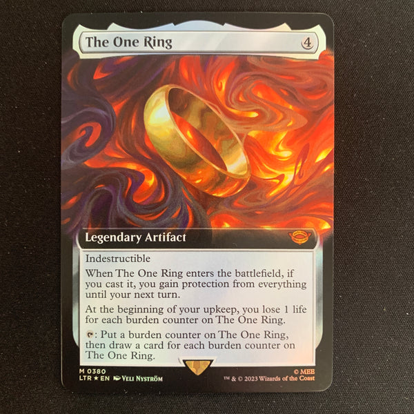 [FOIL] The One Ring (Extended Art) - The Lord of the Rings: Tales of Middle-earth: Extras - NM