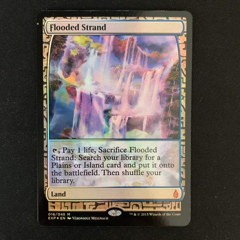 [FOIL] Flooded Strand - Zendikar Expeditions - EX