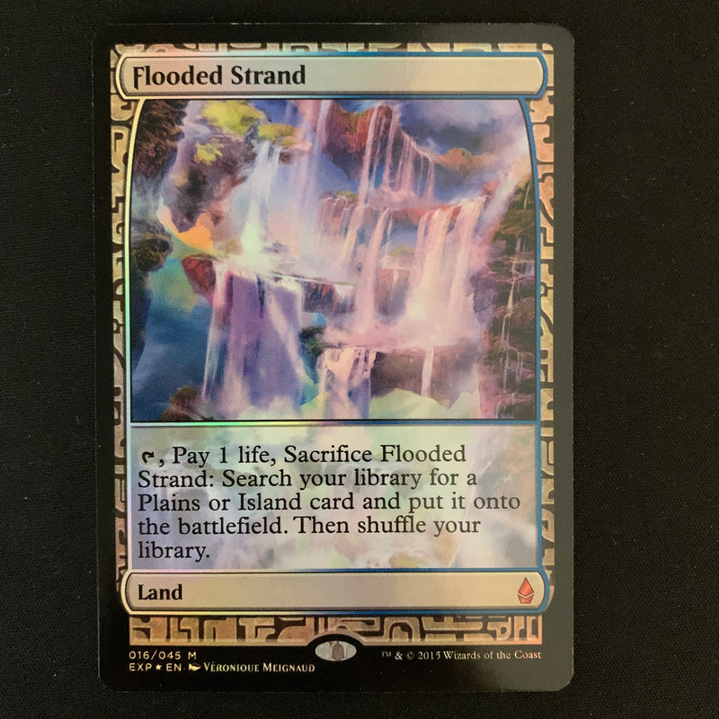 [FOIL] Flooded Strand - Zendikar Expeditions - EX